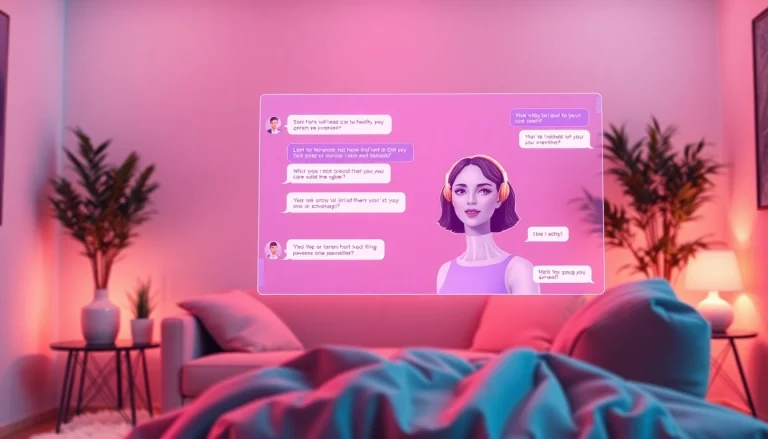 Experience AI sexchat with a cozy room and digital conversations for engaging interactions.