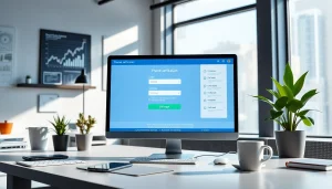 Espace de travail professionnel affichant l’interface logicielle de vérification des numéros de téléphone pour une vérification efficace.