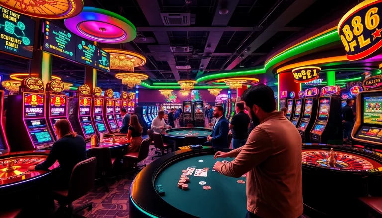 Interagissez avec la liste crypto-casinos pendant que vous jouez sur des machines à sous dynamiques et des tables de poker.