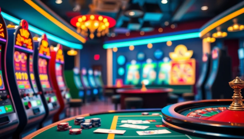 Découvrez le meilleur casino france en ligne avec une interface vibrant au milieu d'un environnement de jeux