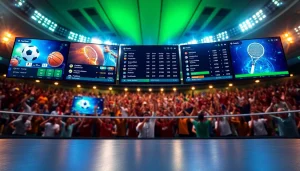 Découvrez le nouveau site de paris sportifs avec une interface moderne et dynamique, idéale pour les passionnés.