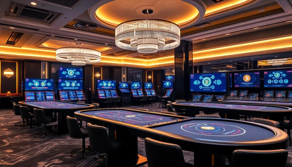 Visitez le crypto casino France avec des jeux modernes et une ambiance électrisante pour le divertissement.