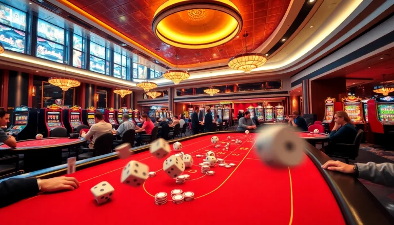 Jouer au meilleur casino france en ligne avec une ambiance animée et des tables de jeux captivantes.