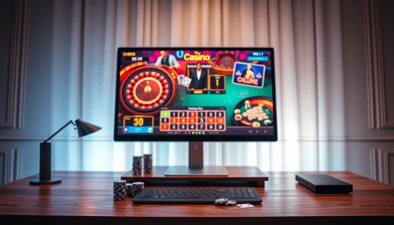 Jouez à des jeux de casino en ligne avec une interface numérique moderne et séduisante à casino belgium en ligne.