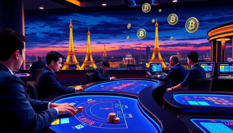 Jouez au crypto casino France avec ambiance dynamique et jeux passionnants.
