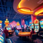 Exciting gaming scene at 3win.com featuring vibrant casino games and players engaging in a trustworthy environment.